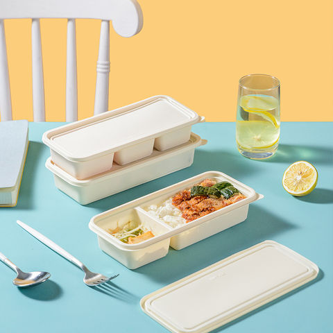 China Biodegradable Cornstarch Food Container,Disposable Lunch Box