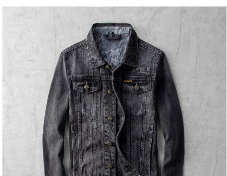s Casual Denim Jackets New Design Back 