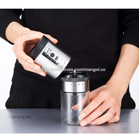Buy Wholesale China Professional Automatic Mini Stainless Steel Hand  Commercial Coffee Coffee Grinder & Electric Coffee Grinder at USD 10.65
