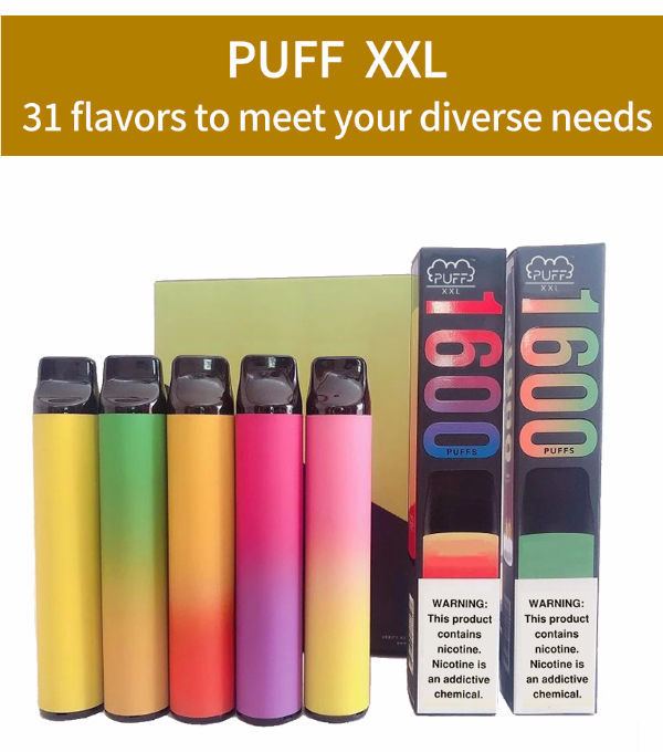 Puff Disposable E Cig Electronic Cigarette Vape Pen Stardard Puff XXL ...