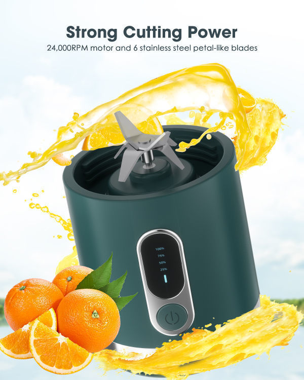 Buy Wholesale China Promotional Mini Blender Portable Usb Blender Personal  Size Fruit Shake Smoothie Mixer 6 Blade & Personal Mini Blender at USD 5.9