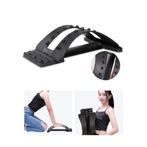 Buy Wholesale China 3 Level Portable Chiropractic Massager, Lower Back  Stretcher For Lower Back Pain Relief Device & Folding Stretcher at USD 3.19