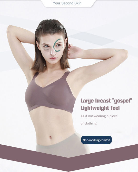 Sports Strapless Padded Bra Seamless Underwear