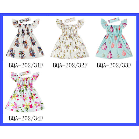 PrinceSasa Kid Floral Cotton Girls Dresses