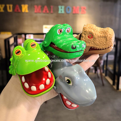 Buy Wholesale China Keychain Crocodile Bite Hand Fun Clip Hand Toy Backpack  Pendant Male Bell Smallorders Gg020992 & Keychain at USD 2.25