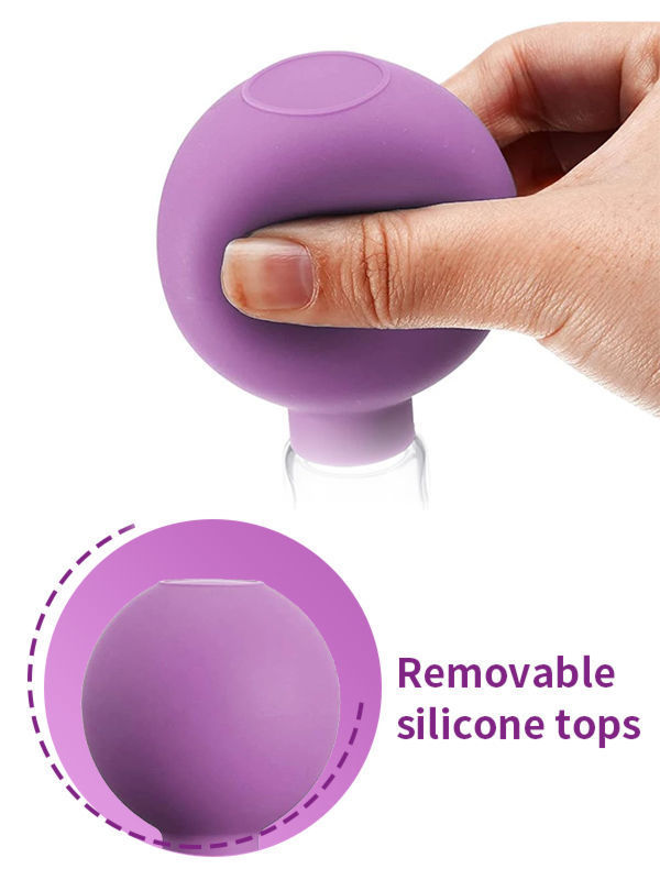 Customize OEM Face Body Cupping Therapy Set Massage Therapy Set Anti Cellulite Cup Silicone Massage supplier