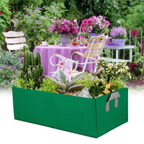 Planting Bag, Grow Bags Fabric Planters Grow Bags Aeration Fabric Pots  Garden Bed Plant Growing Bag Vegetable Seedling Cultivation Bag With Handle  For Home 