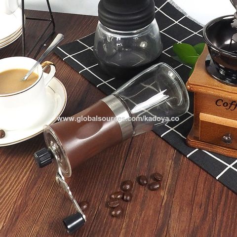 Buy Wholesale China Adjustable Manual Large Coffee Grinder Ceramic Burr  Hand Coffee Grinder Mill For Home And Camping & Coffee Grinder Mill at USD  2.6