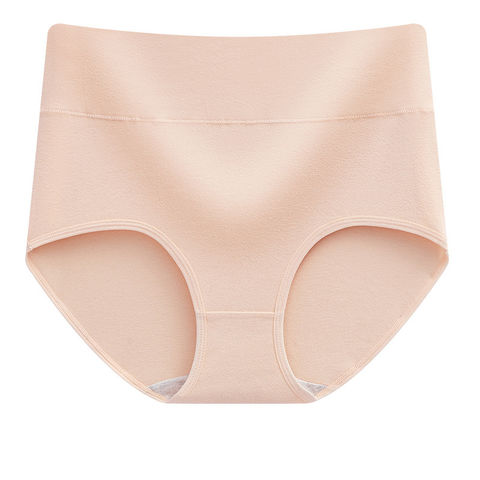 100% Cotton Boyshorts Panties for Women High Waisted Underwear