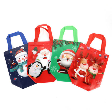 Buy Wholesale China Reusable Non Woven Fabric Drawstring Christmas