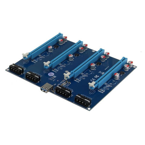 China PCI-E Expansion Kit PCI Express 1 to 4 Port PCI Express Riser ...