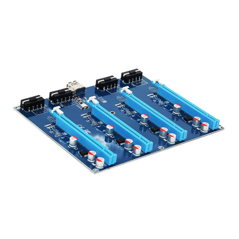 China PCI-E Expansion Kit PCI Express 1 to 4 Port PCI Express Riser ...