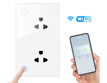 Smart Home AC110-240V 3 Pin Electrical Plug WiFi Smart Plug - China WiFi  Plug, 3 Pin Plug