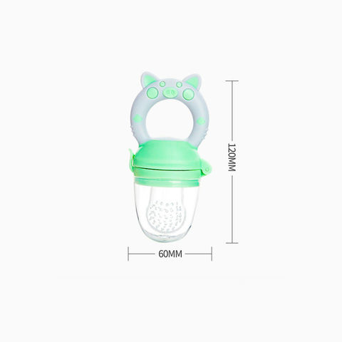 Wholesale Baby Silicone Bite Juice Feeder Baby Nimbler Pacifier