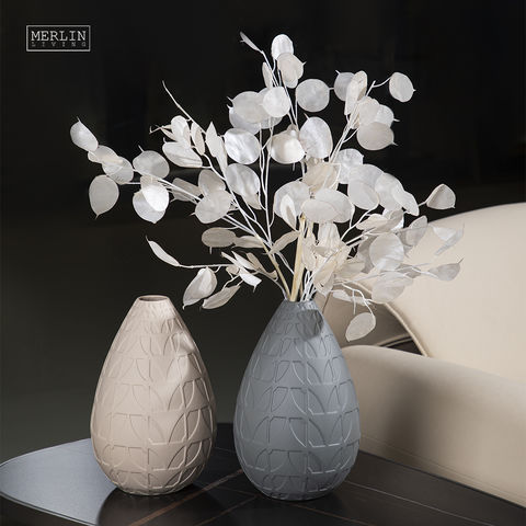 Minimalist House Decoration Luxury Vase Interior Accessories Bisque White  Ceramic Vase - China Vase and Ceramic Vase price