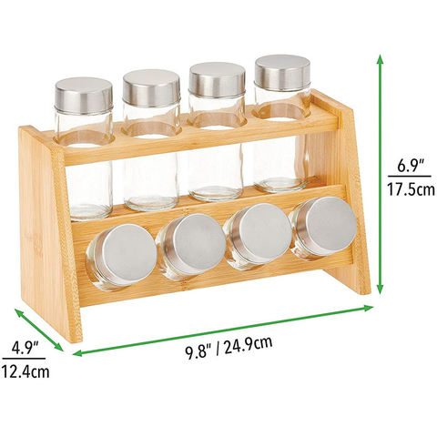 Buy Wholesale China Spice Rack, Bamboo Wood Storage Rack, Kitchen Tabletop Spice  Rack,kitchen Supplies & Spice Rack at USD 4.2