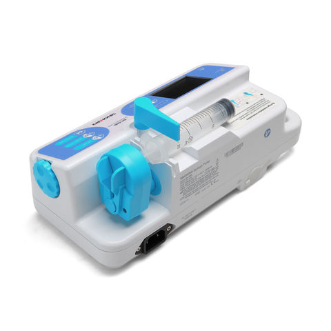Dispositif de pompe à perfusion numérique portable intelligent vétérinaire  rechargeable en temps réel de haute qualité