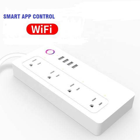 Smart Power Plugs BSEED Triple Tuya Smart Sockets Wifi Wall Socket