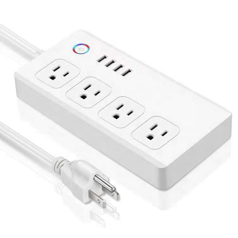 Wifi Smart Tuya Power Strip Surge Protector 4 AC AU Outlet Plug