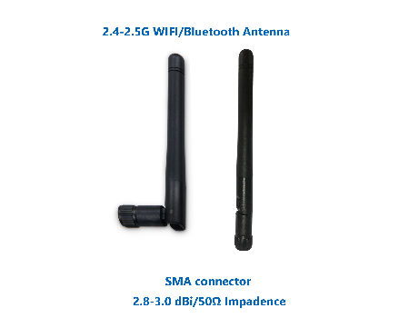 Wifi antenna 2.4G Rubber Wlan antenna SMA connector RP SMA terminal supplier