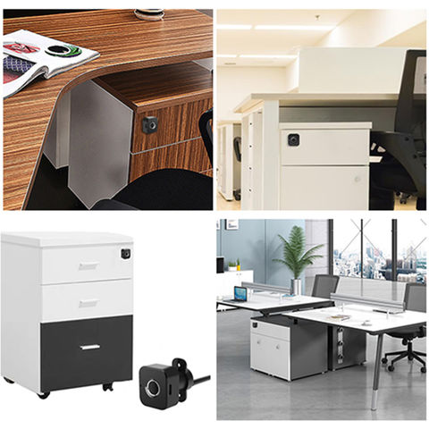China Drawer fingerprint lock intelligent lock household drawer cabinet ...