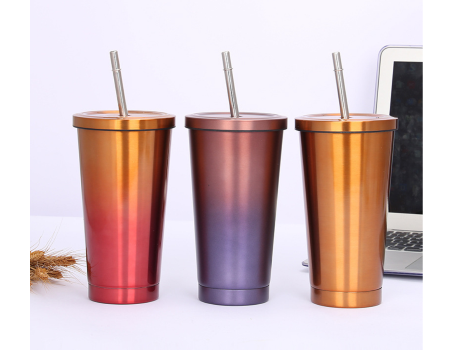 Buy Wholesale China 304 Stainless Steel Thermos Straw Tumbler Fit Car Gift Coffee  Cup Customized Outdoor Coffee Mug & Stainless Steel Travel Mug Tumbler at  USD 3.45