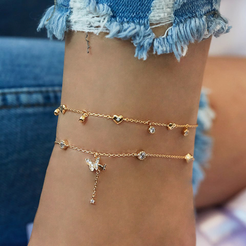 Buy Wholesale China Bohemia Chain Anklets For Women Foot Accessories Ankle  Bracelet Beach Barefoot Sandals Bracelet & Real Ankle Bracelet at USD 0.75