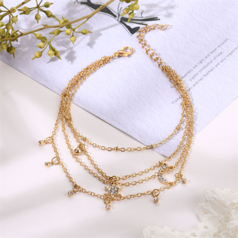 Buy Wholesale China Bohemia Chain Anklets For Women Foot