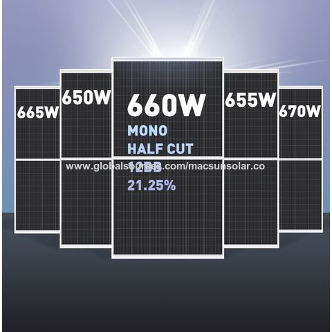 China 08 HALF-CELL MONOFACIAL MODULE 390-410W on Global Sources,Half ...