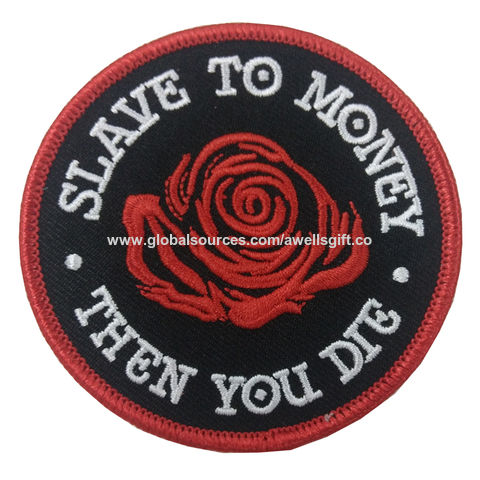 Low MOQ Iron on Embroidery Patch for Clothing Custom Embroidered