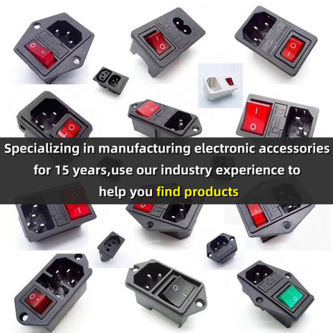 China 2 Pin Socket UL listed Approved Connectors AC Power Connector ...