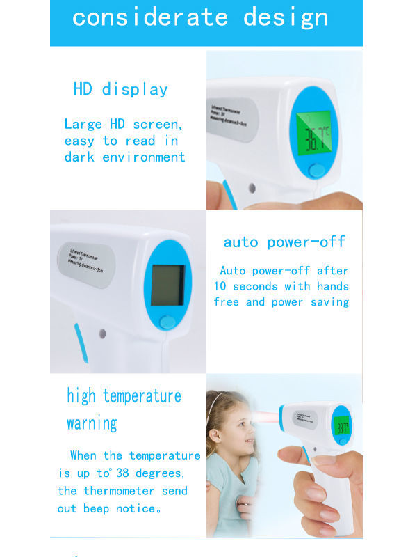 China Electronic thermometers with digital display one button accurate