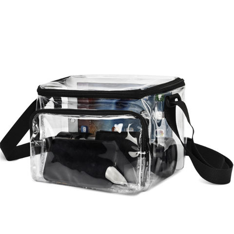 Pvc Transparent Shoulder Bag Clear Handbag Straps Travel Swim