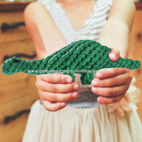 China Pet Durable Interactive Toys Pet Toothbrushing Animal Cotton ...