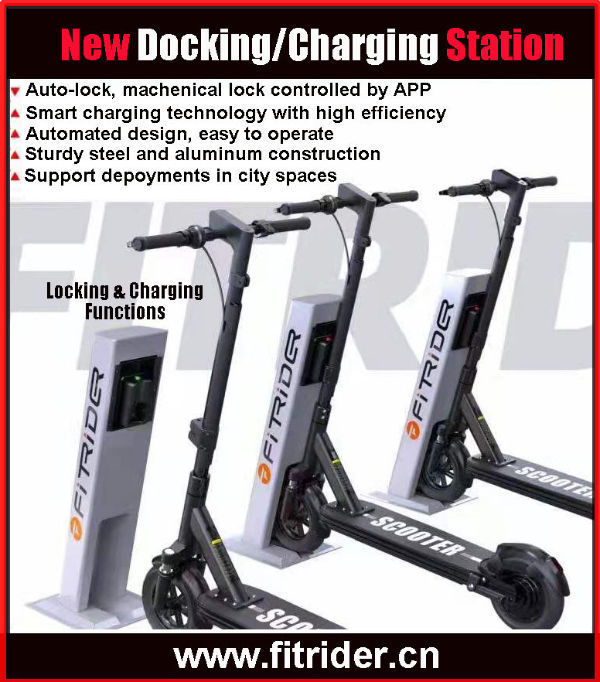 China Fitrider TS10 VFOX Scooter Docking Station Charging Station on