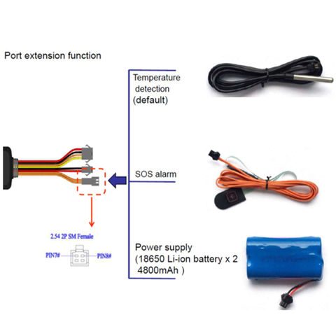 Traceur Gps 4g Lte Pour Véhicules, Mini Gps Avec Relais