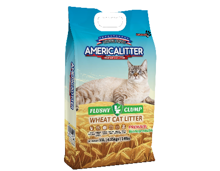 wheat based cat litter