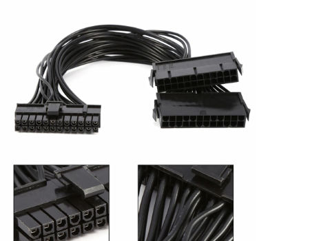 P4 20/24pin Connectors SATA Adaptors Extensions Molex PCI-E PSU Cables 