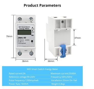 Tuya Smart Energy Meter - Monitoring Consumption and Production