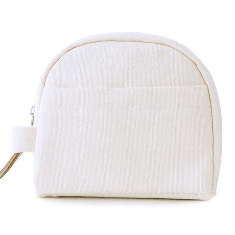 Small Eco Friendly Custom Cotton Blank Zipper Pouch Make up Bags Plain  Cotton Canvas Makeup Cosmetic Bag with Logo - China Makeup Portable Travel  Bag and Fashion Portable Makeup Bag price