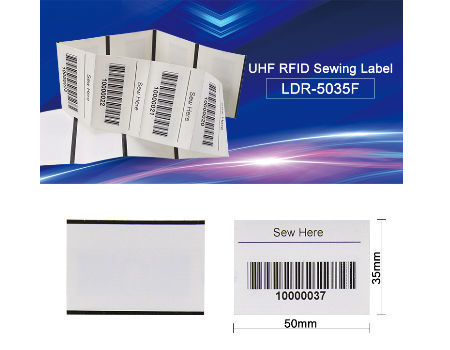 35X35mm Apparel RFID Tag Wash Care RFID Label - China Garment Wash