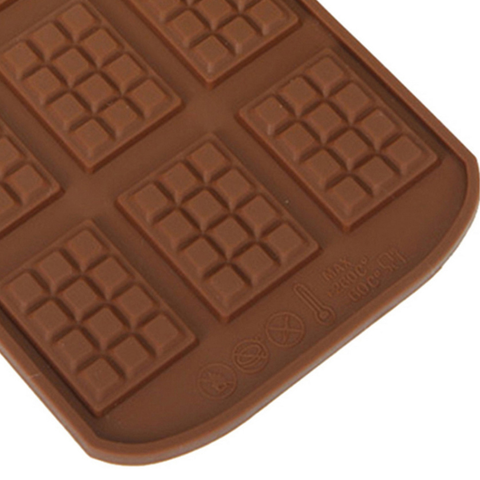 Full Size Name Brand Chocolate Candy Bar Silicone Mold 