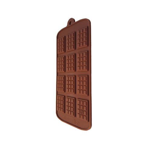 12 Cell Cavity Mini Chocolate Bar Candy Professional Silicone Mould Decor  Cake - AliExpress
