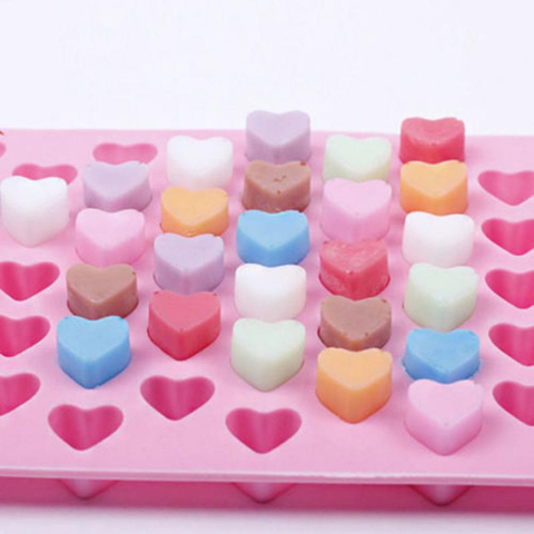 Wilton Mini Hearts Silicone Mold, 12-Cavity - Heart Shaped Mold