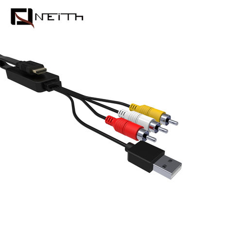 HDMI a RCA Cable, HDMI a RCA Convertidor, AV 3RCA CVBS compuesto a 1080P  HDMI Audio Video Adaptador compatible con NTSC para HDTV, Apple TV, PC,  ordenador portátil, Xbox, DVD Etc. (Hembra