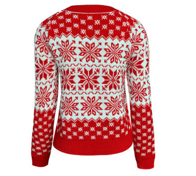 Maisicolis Womens Reindeer Merry Christmas Ugly Patterns Sweatshirt Blouse 