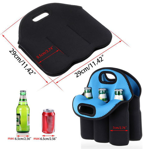 Plastic 6 Pack Bottle Holder, Plastic Drink Carriers