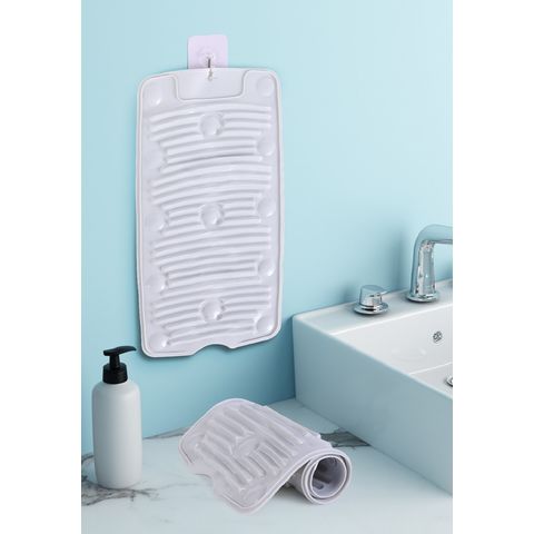 Buy Wholesale China Portable Silicone Washing Board Foldable Soft Non-slip  Washboard & Silicone Washboard Laundry at USD 1.58