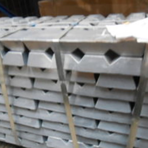 China China Factory Zamak 3 Zamak 5 Zinc Alloy Ingot Price for Sale ...