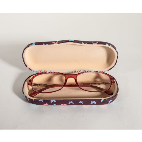 Metal Hard Shell Men Glasses Case Eyeglasses Case Spectacle Box Myopia Box